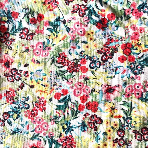 H&M Off The Shoulder Floral Print Dress Size S - Picture 7 of 13